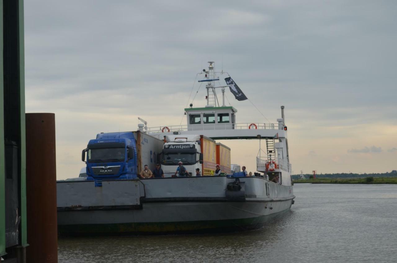 Fewo Deichblick Wischhafen Exteriör bild